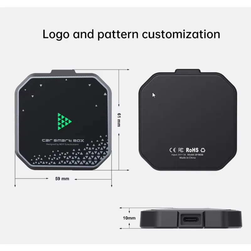 Universal Portable CarPlay Adapter with 5GHz Wireless Network and Bluetooth Anti-Lock Brake System Personal Computer