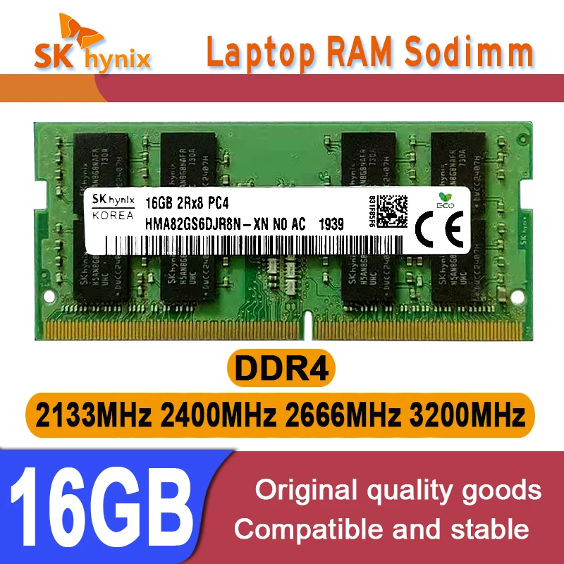 新価格版 SK hynix 16GB DDR4 2666MHz メモリ 【公式通販】