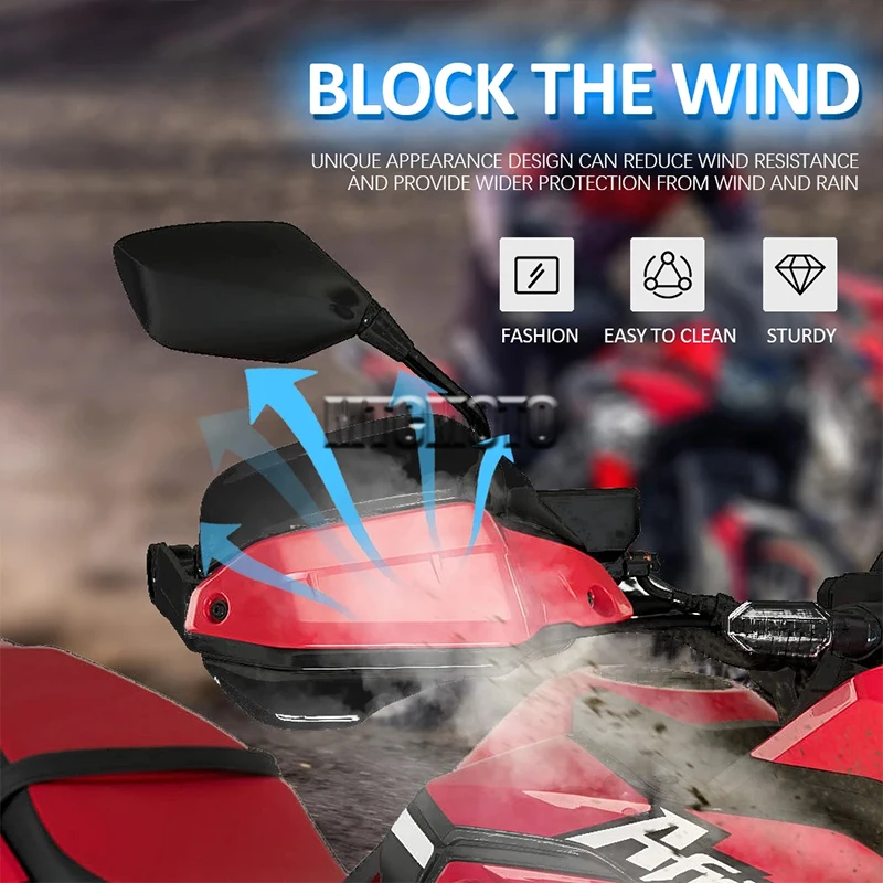 For Honda CRF1100L  crf 1100l Africa Twin Adventure Sports 2020-2024 Hand Guards Windshield X-ADV XADV 750 Handlebar Handguard