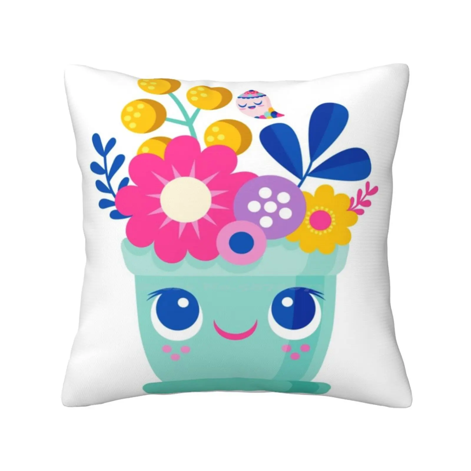 Bloom Where You Are Planted Home Sofa Car Cushion Cover Pillowcase Blossom Flowers Nature Love Grow Bloom Where You Are Planted