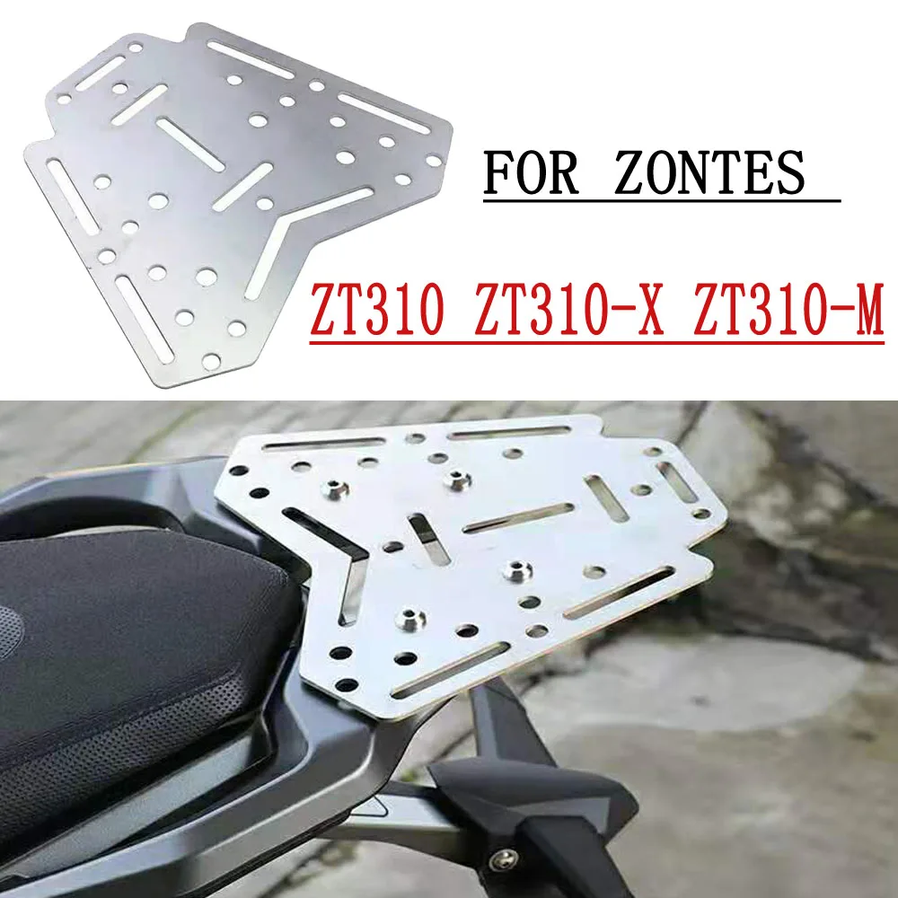 For Zontes ZT310 ZT310-X ZT310-M Tail Box Bracket Modification Accessories Motorcycle Luggage Rack Thickened ZT 310 X 310 M