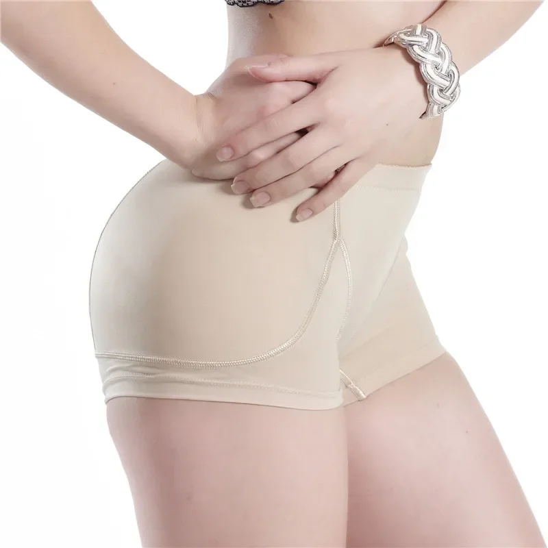 Shapewear Shaper Women Body Slimming Push Up Panties Tummy Control Fake Ass Buttock Lifter Sponge Padded Hip Increase Boxer