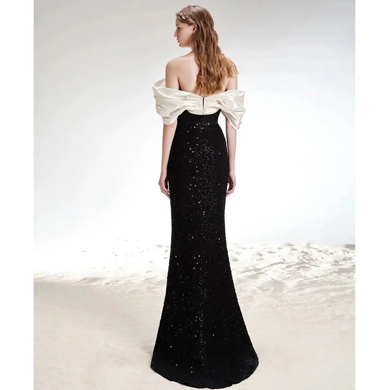 Robe de Soirée Longue et Élégante pour Femme, Tenue de Gala, Bal, Mariage, Événements Spéciaux, 2023