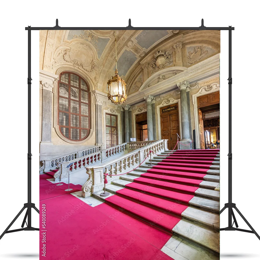 Auditorium European Style Church Photography Backdrop Props Architecture Zagreb Cathedral Photo Studio Background JT-16