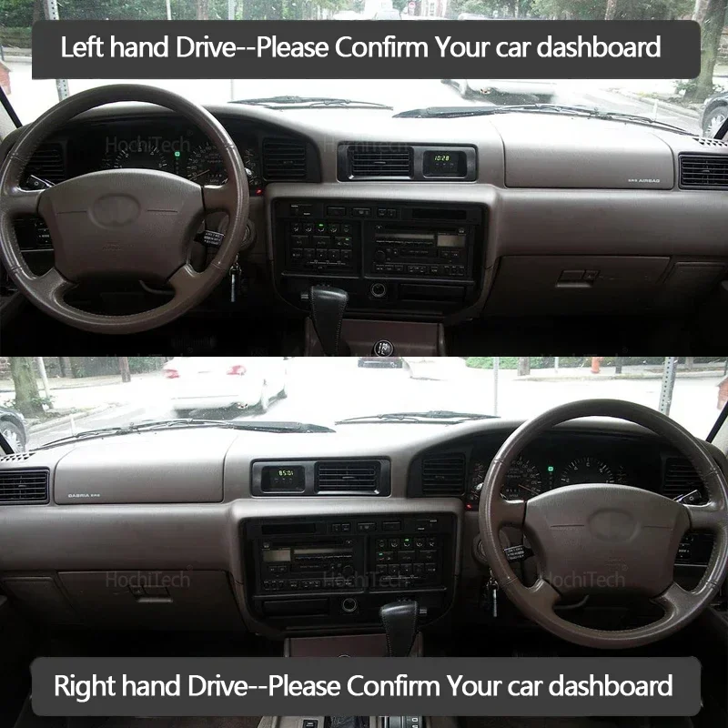 Für Toyota Land Cruiser J80 LC80 Lexus LX450 1990-1997 Dashboard Abdeckung Dash Board Matte Teppich Pad Schatten cape Decke Zubehör – Detail 6