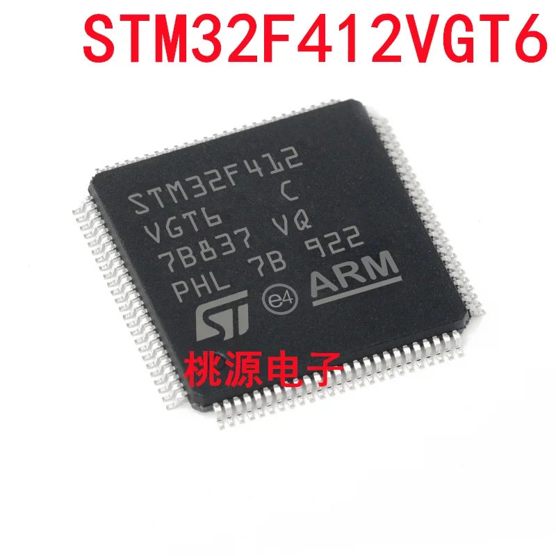 1-10 piezas STM32F412VGT6 LQFP-100