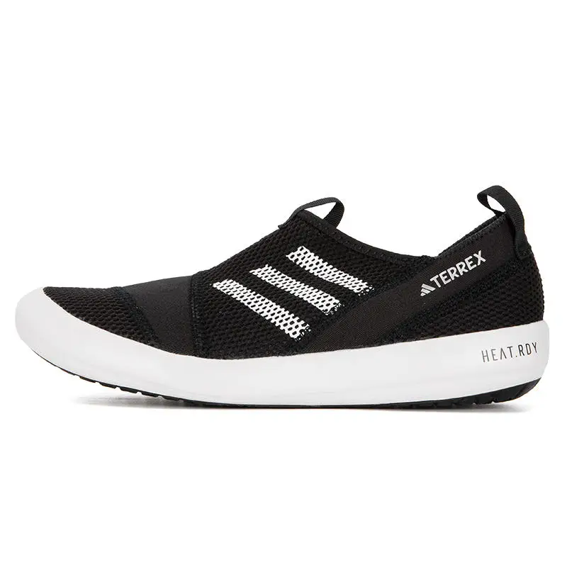 Adidas-Calçados Esportivos Resistentes ao Desgaste Masculino, Sapatos Aquáticos Respiráveis, Superfície de Malha, Nova Moda, Outono, HP8644, 2024