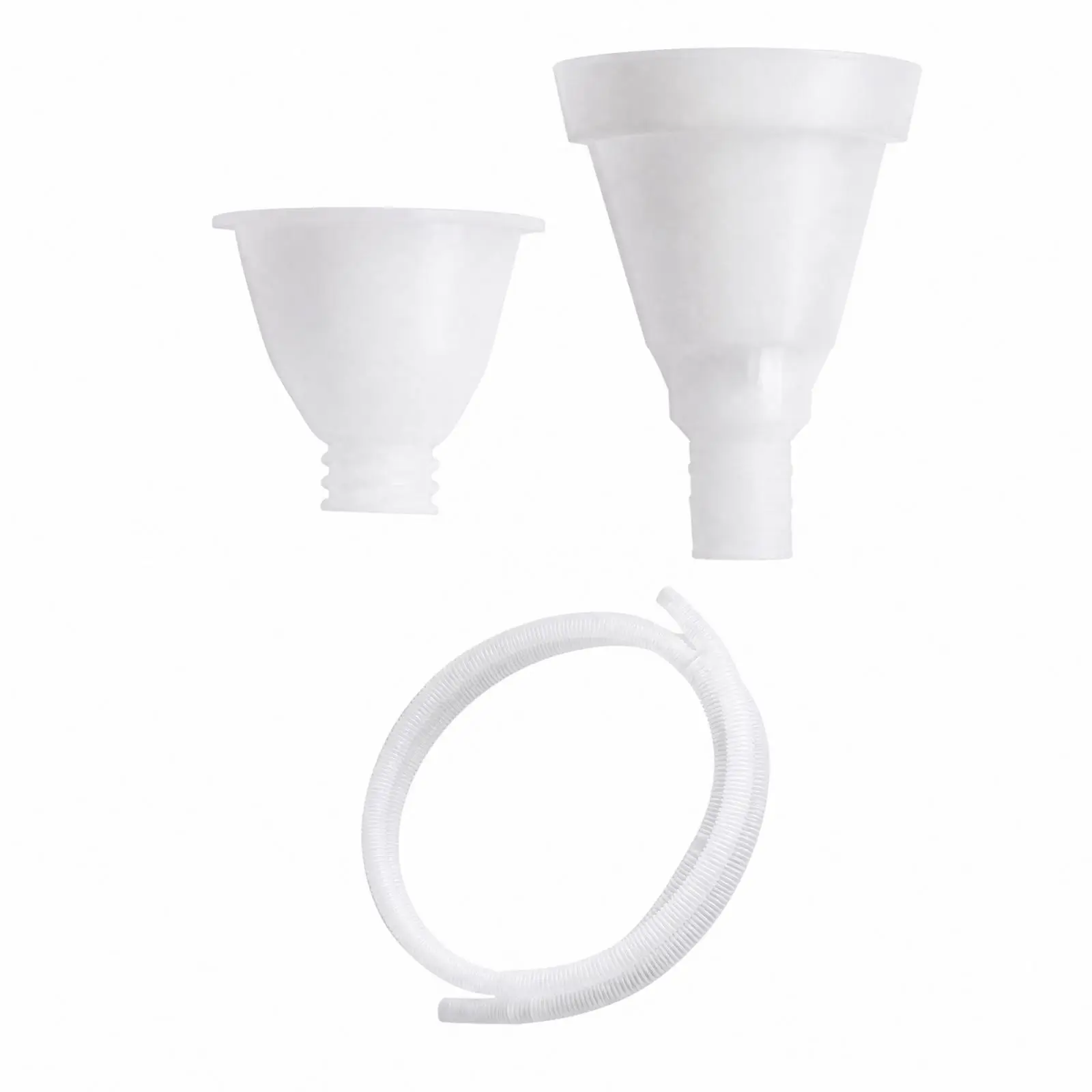 Outdoor Rainwater Funnel Drainage Kit for Balcony Planters and Garden Bed Watering Convenience