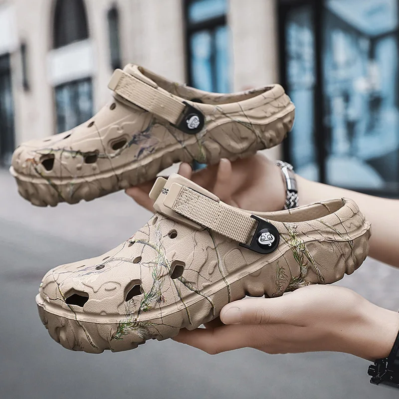 Summer Women's and Men's Clogs Slippers Classic Couple's Garden Shoes Men Fashion Casual Sandals Leisure Slides Big Size 46 47 view 6