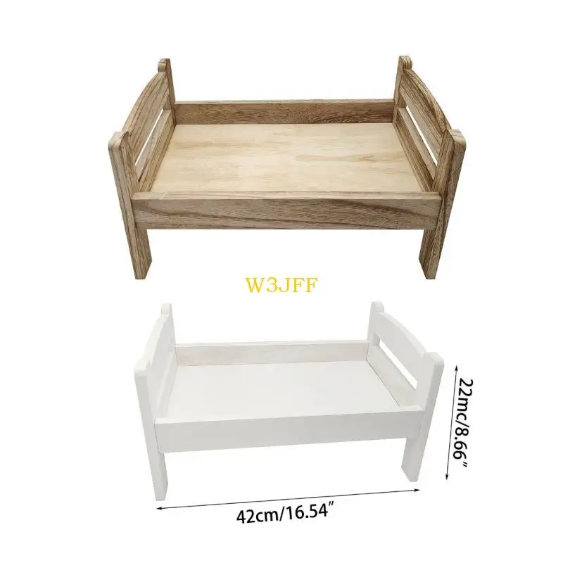 W3JF Đạo cụ cổ điển Tạo dáng giường hỗ trợ trẻ sơ sinh Quà tặng tắm chuyên nghiệp cho studio