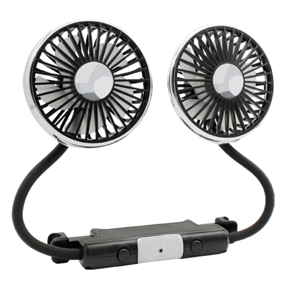 

Fan USB Powered Cooling Rear Seat Electric Fans for Car Seats Strong Cooling Fan For Car Silent Automotive Ventilation