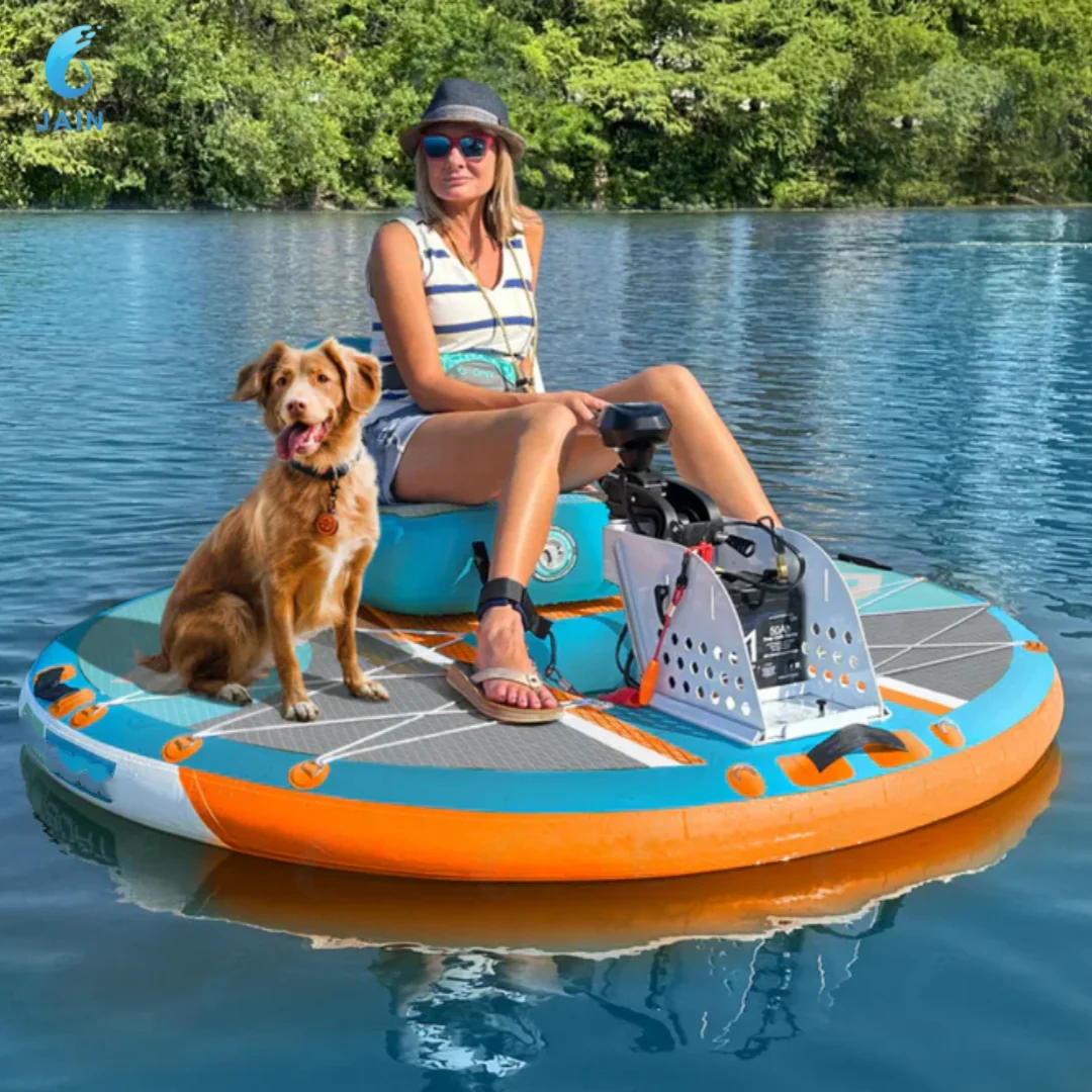 Hot sale Water Games Crafts Pvc Skiff Boat Inflatable Kayak Fishing Inflatable Boat With Electric Motor