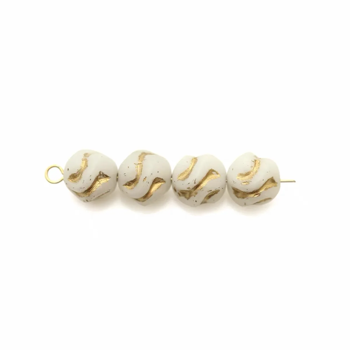 50pcs  8mm (Multiple Colors) Handmade Glass Beads Bracelet Necklace Earring Scatter Pieces DIY Semi-finished Production