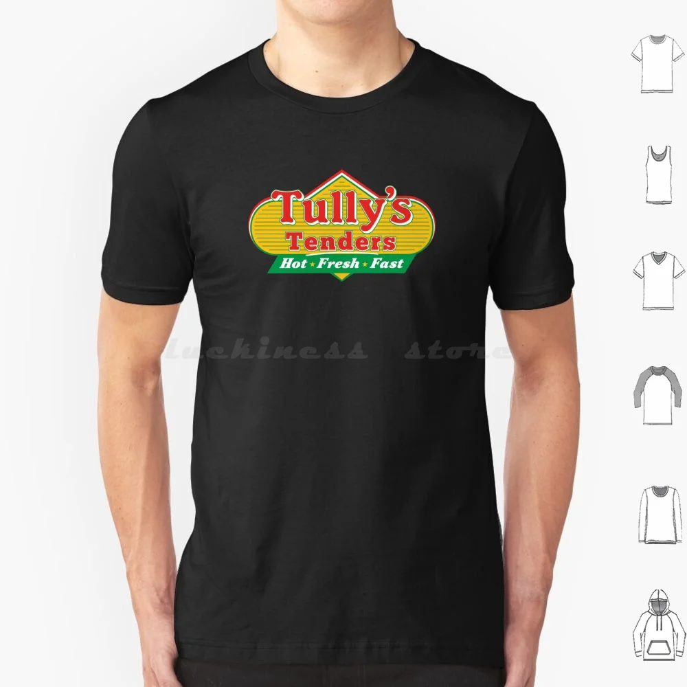 Best Of Tully'S Tender T Shirt Cotton Men Women Diy Print Retro Funny Food Drinks Restaurant Vintage Tullys Tenders Tullys