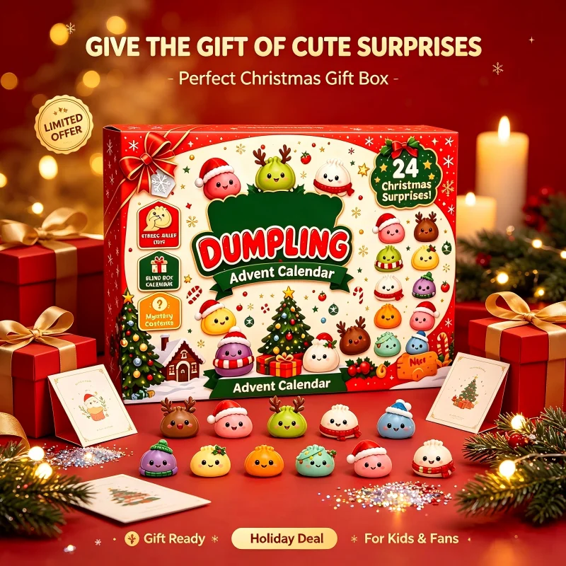 Christmas Mini Squishy Advent  - Advent Calendar Gift ulasan dan harga