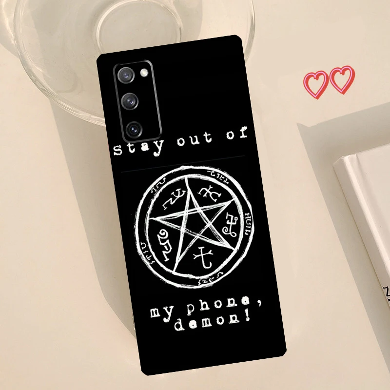 Supernatural TV Coque For Samsung Galaxy S20 FE S21 Ultra S9 S10 Note 10 Plus Note 20 S22 Ultra Phone Case