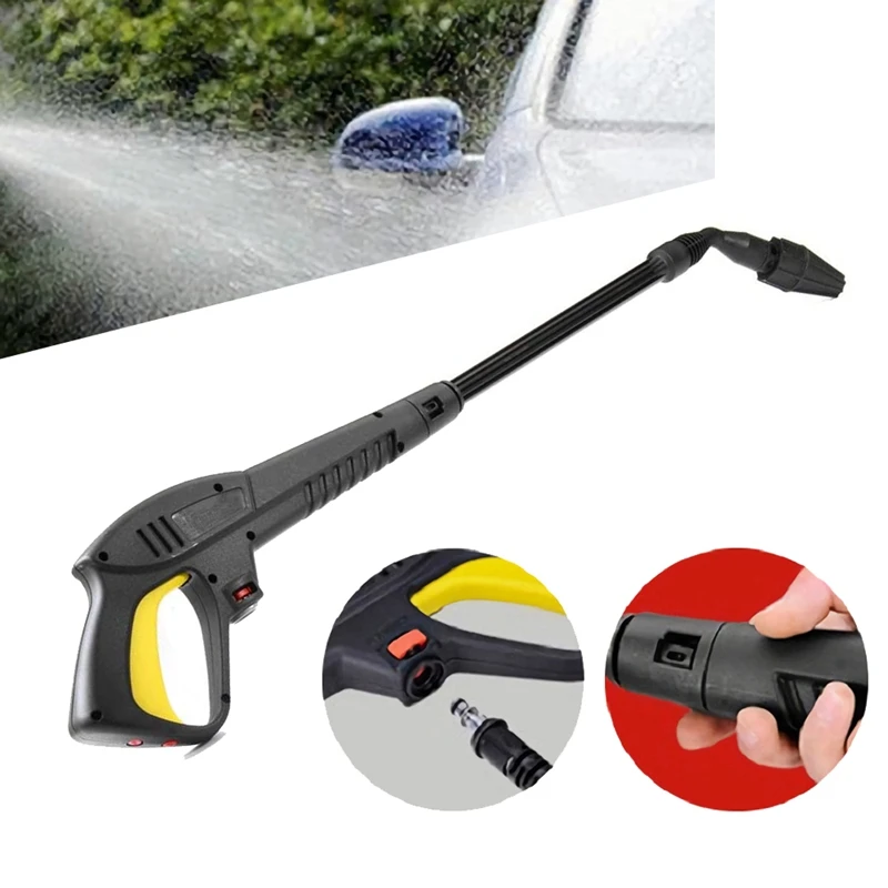 

High Pressure Cleaner Car Wash Spray-Gun + 45 Degree Nozzle Sprayer For Lavor Vax Comet Bs