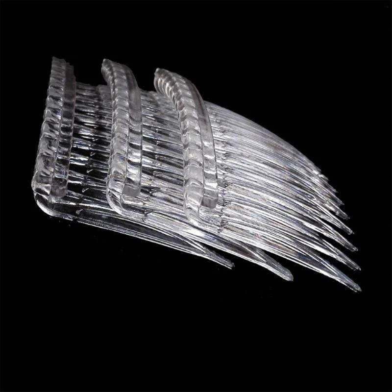 N5KB 1Pc/10Pcs Hair Combs for Women Accessories Metal Plastic Bridal Hair Side Comb Teethed Wedding Veil Comb Hairpin Grip