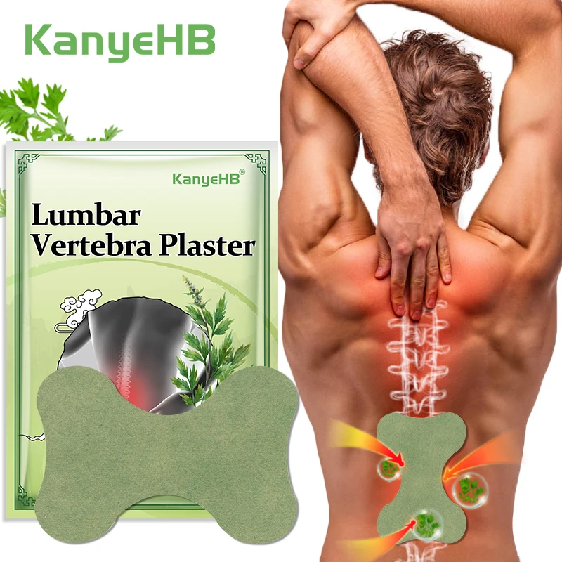 

12Pcs=1Bag Wormwood Back Pain Patch Cervical Soreness Neck Shoulder Knee Joint Sprain Relief Chinese Herbal Medical Plaster W005