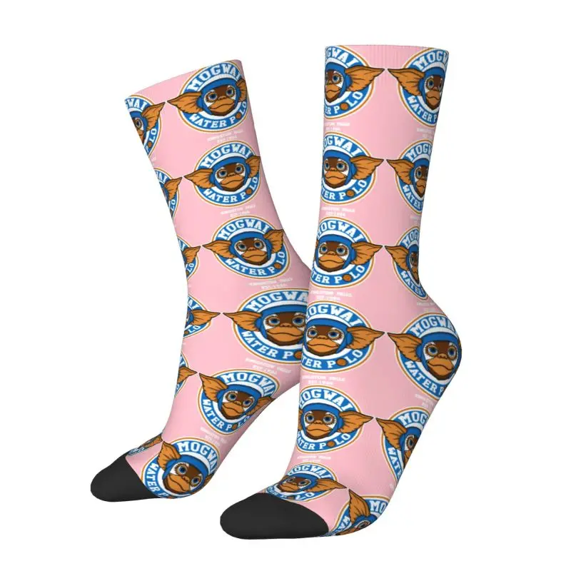 Custom Gizmo Gremlins Men Women Crew Socks Unisex Cute 3D Print 80s Movie Mogwai Monster Horror Retro Sci Fi Dress Socks