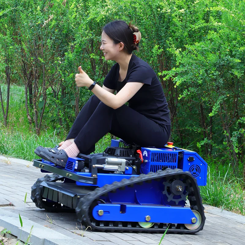 

Customizable factory hot selling remote-controlled lawn mower cordless lawn mower robot self-propelled zero turning professional