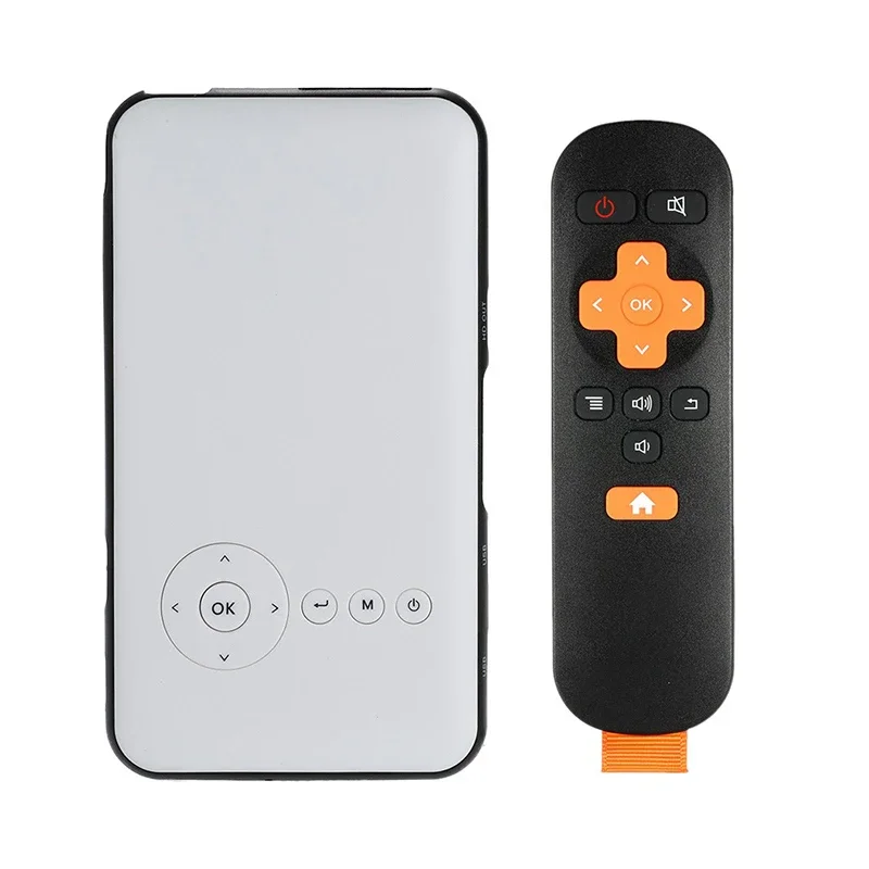 Projetores DLP DL S6 8G Memória 1G 8G Android 7.1 Mini Projetor Portátil Entretenimento Pessoal Exterior Display Mini Projetor