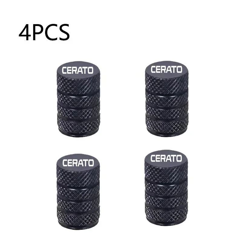 For CERATO Car Wheel Tire Valve Caps Tyre Stem Covers Airdust Waterproof