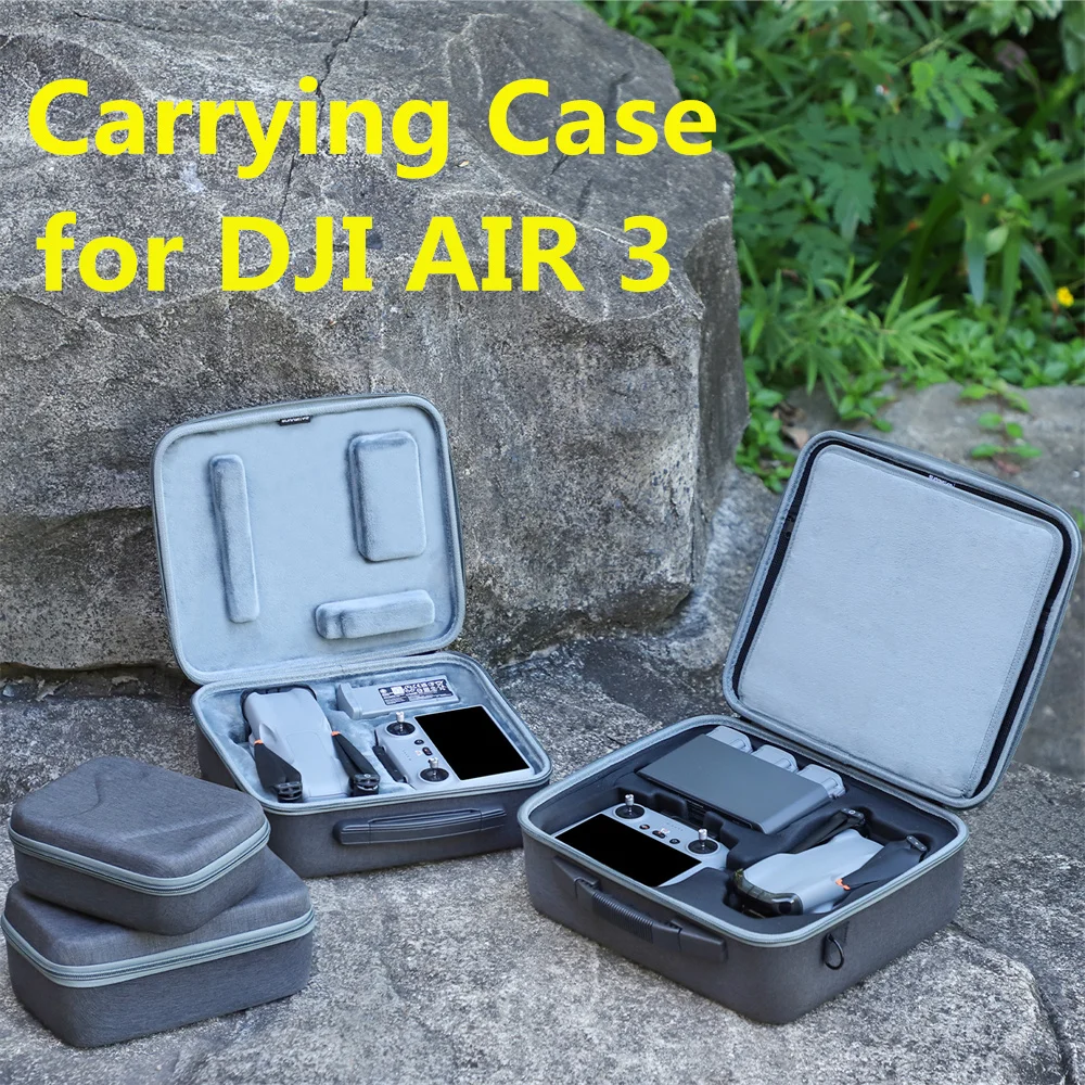 

AIR3 Carrying Case Combo Bag Hard Travel Case Large Capacity Messenger Bag Drone Controller Bags for DJI AIR 3 Drone Accessories