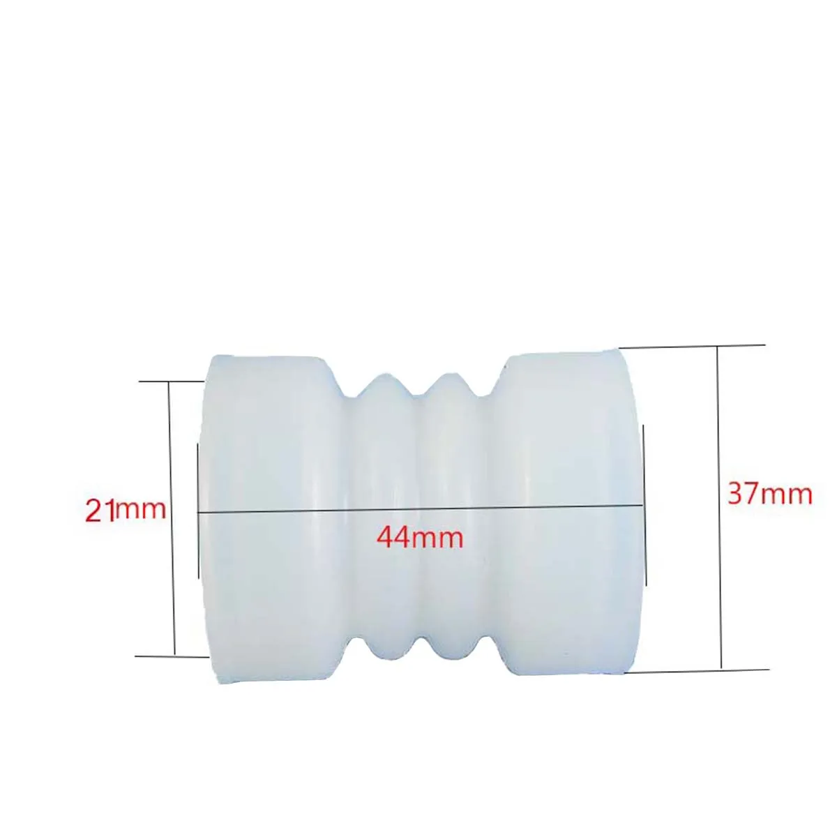 4Pcs Ice Cream Machine Accessories 44mm 37mm Sealing Sleeve Corrugated Sealing Sleeve