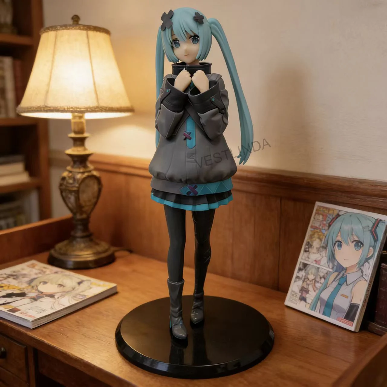

Cute Hatsune Miku Figure Room Decoration Two-dimensional Exquisite Doll Room Desktop Decoration Collection Model Fans Club Toys