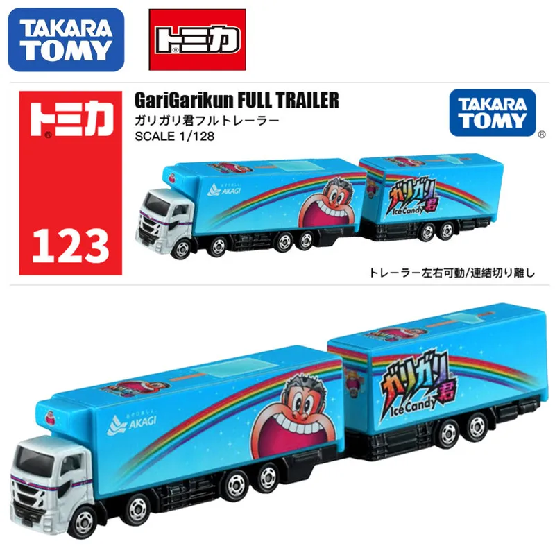 

TAKARA TOMY Tomica Lijun Long Transport Truck Motor Vehicle Model 1/128 Mini Diecast Alloy Car Model Children Toy Christmas Gift