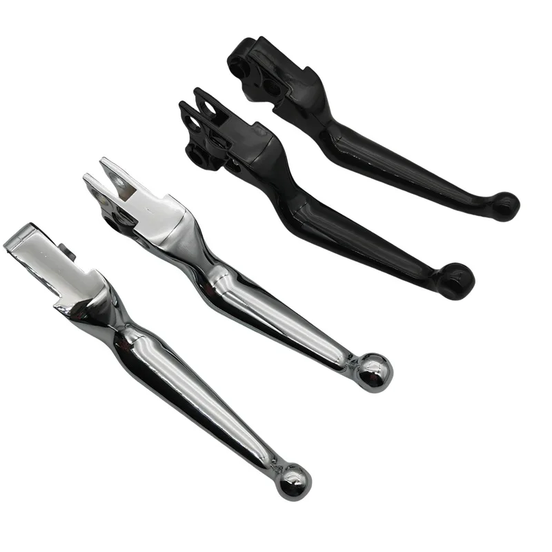 For Harley Davidson XL Sportster 883 Chrome Brake Lever For 1996-2003 Anti Rust Motorcycle Adjustable Brake Handle Clutch Levers
