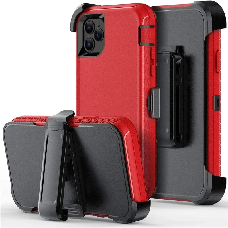 Capa defensora para iphone17 air 16 13 11 15 pro max 12 mini capa pesada à prova de choque para iphone x xs max xr 7 8 14 plus capas de armadura