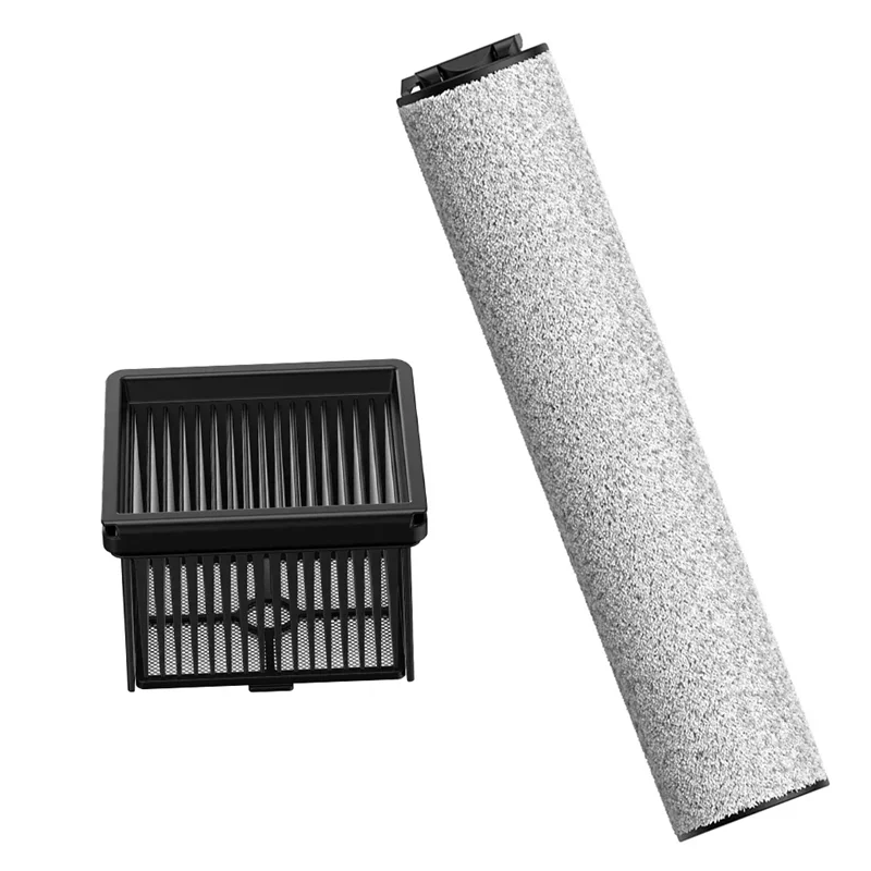 MENGAPA-Kit Sikat Filter Rol Lembut Penyedot Debu untuk Perlengkapan Rumah Tangga Penyedot Debu Robot Kering Basah Trouver K10