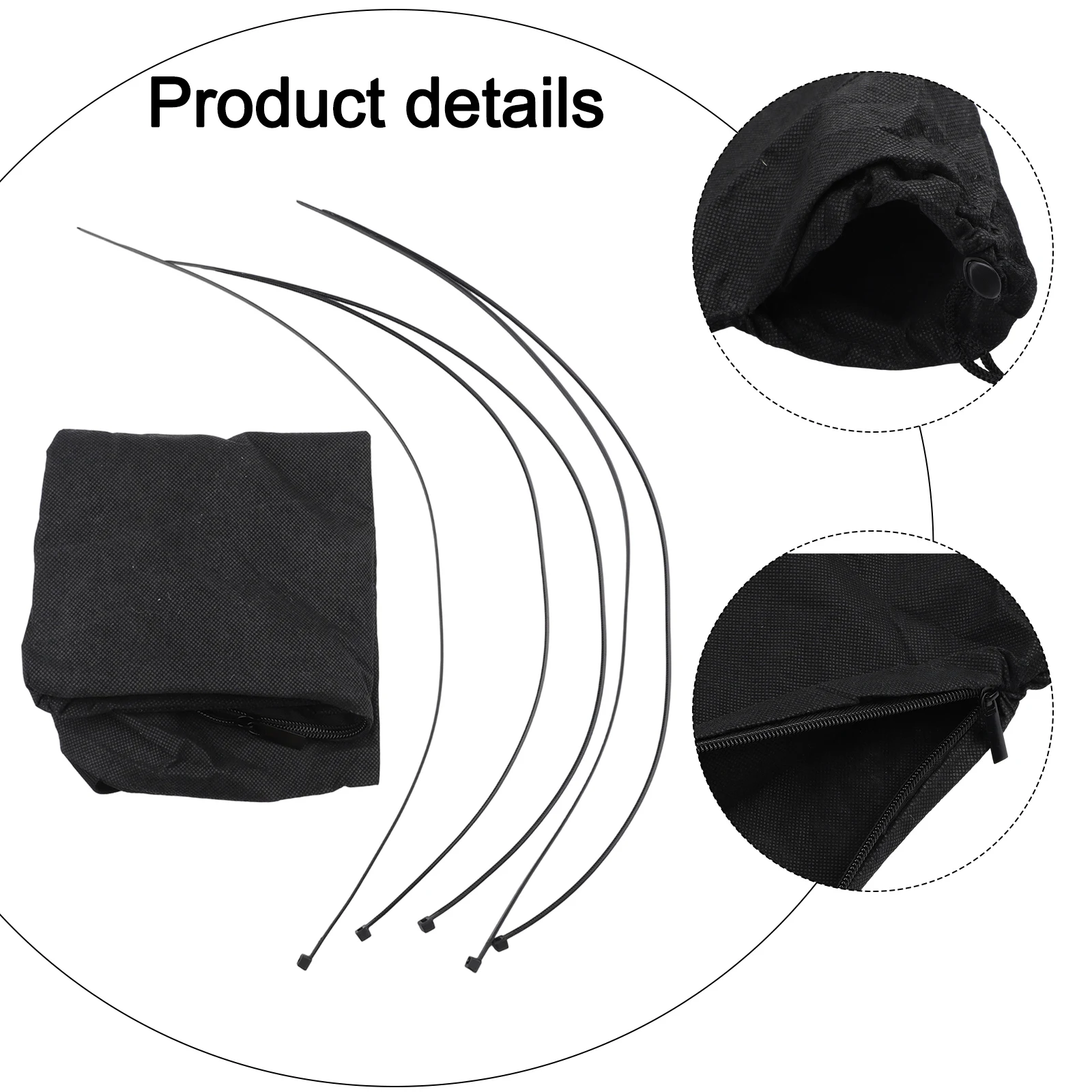 Garden Vacuum Accessory As Pictures Show Leaf Collection Bag Easy Replacement Process For GE-CL 36 Li E-Solo Garden