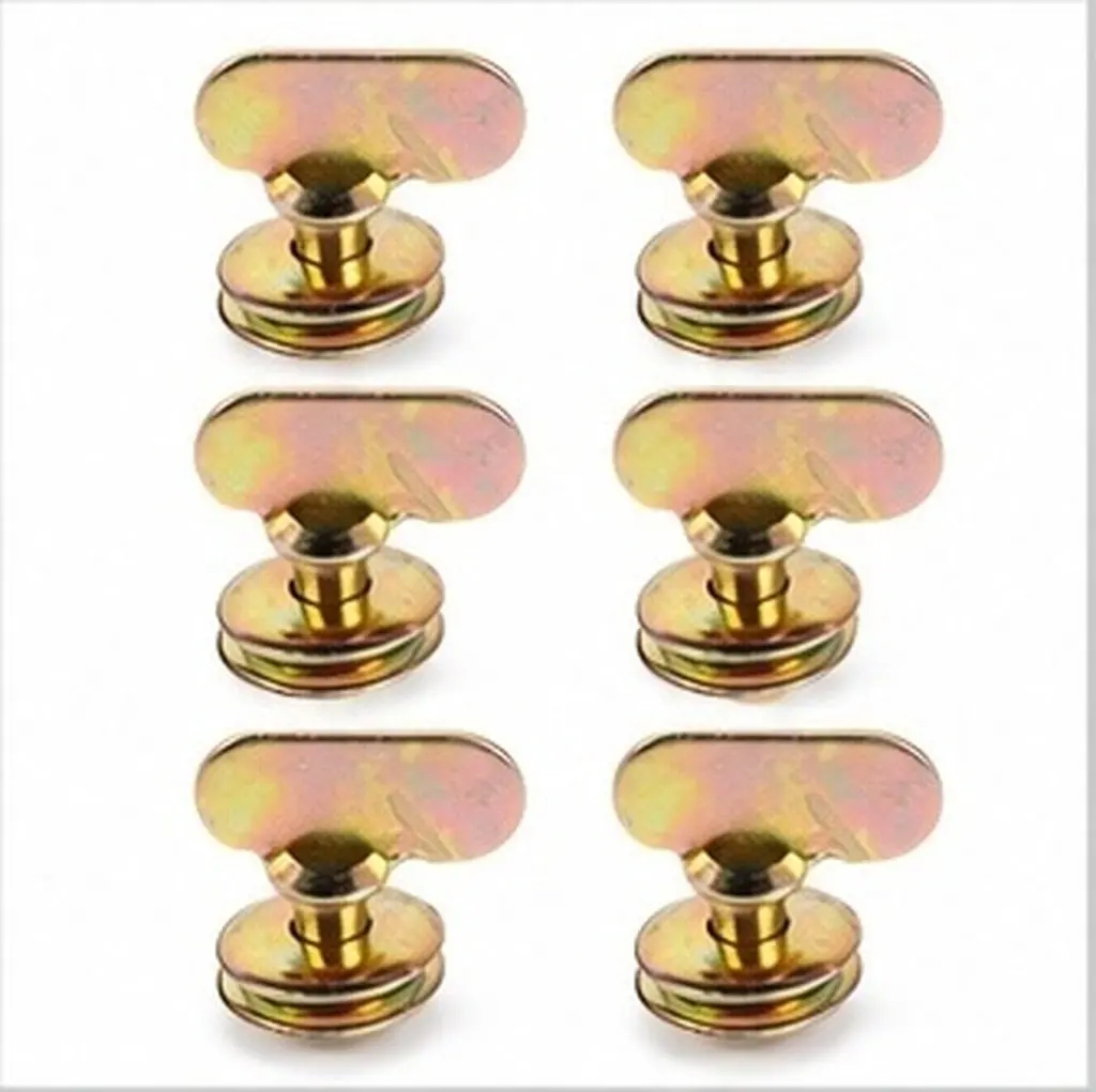 6Pcs Lighting Support Bridge Connector Quick Lock Clamp for Moving Head Lights Heavy Duty Truss Bar Mount Non- Stage