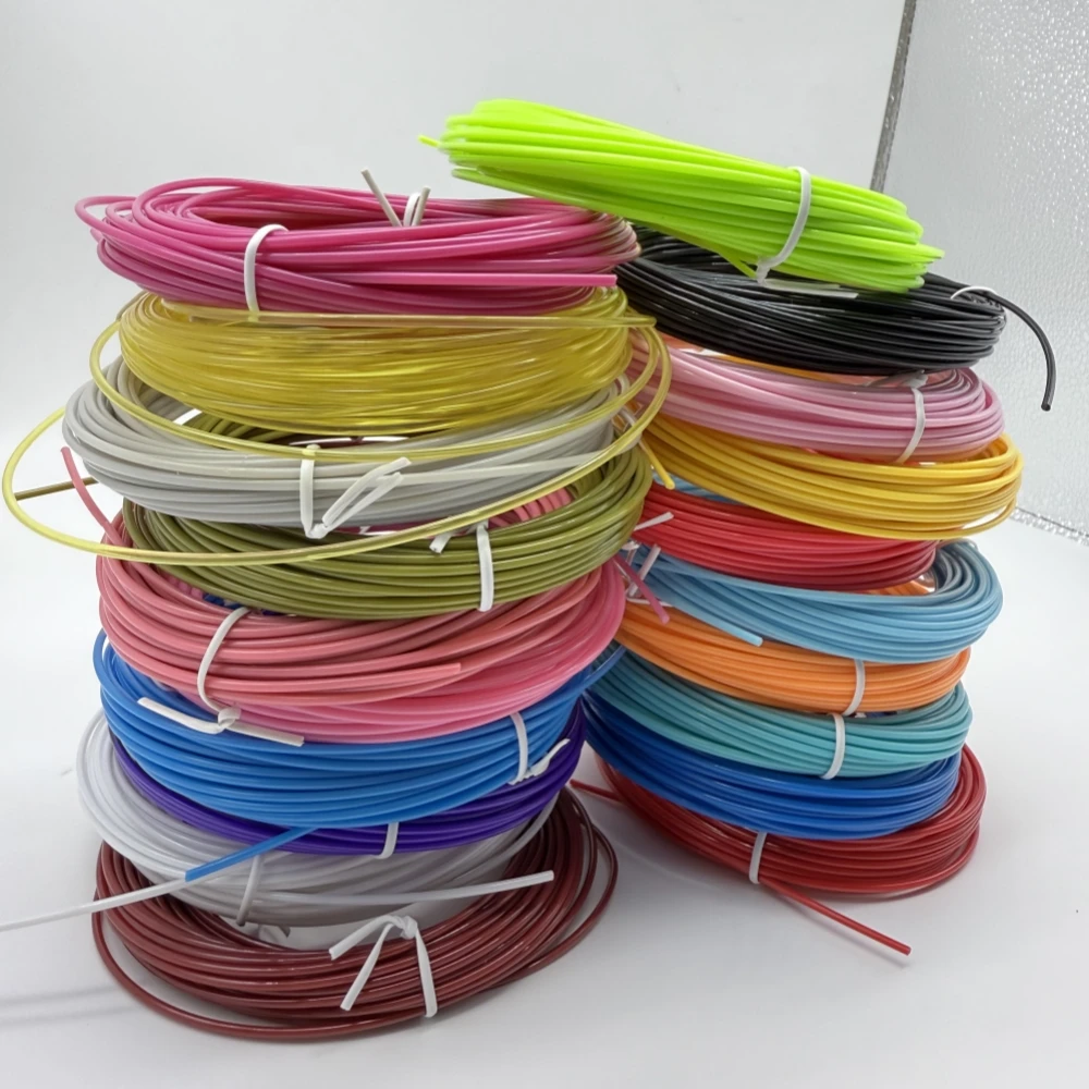 5M 20 kolorów Wkłady do pióra 3D Pla Kable do drukowania pióra 3D Materiały do drukowania filamentu do drukarki 3D Kabel do drukarki o wysokiej precyzji