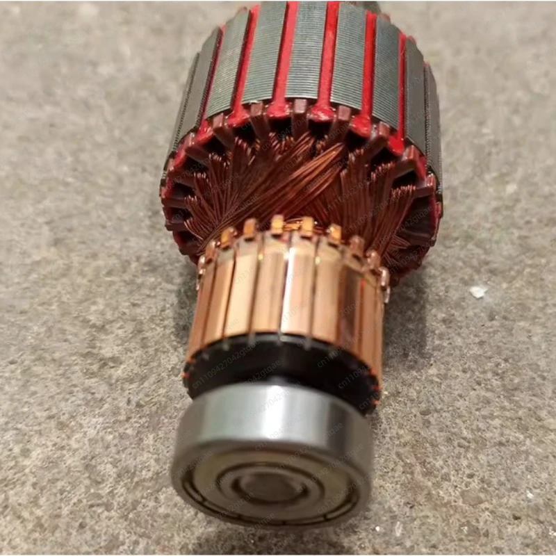 PA22D Suction Motor Rotor Fan Blade Shaft, Spare Parts for Industrial Sewing Thread Trimming Machine