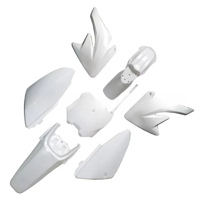 Motorcycle Plastics Kit Front Rear Side Cover Fairings Fender Number Plate ABS Body Kits Plastic Shell OEM Customization
