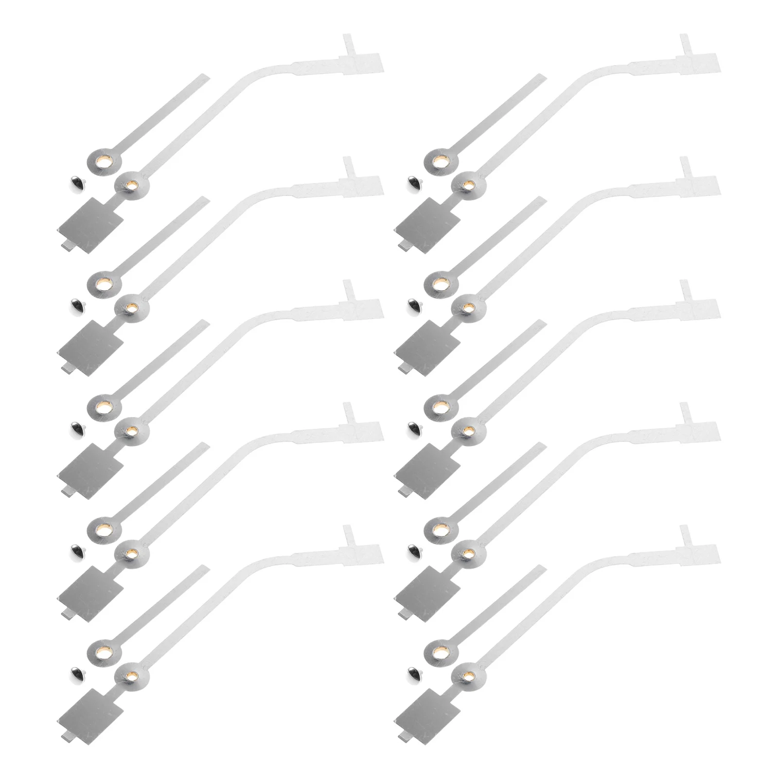 

10Sets Clock Hands Kit Delicate Hour Minute Pointers for DIY Replacement and Repair of Vinyl Record Clocks DIY Clock Kit