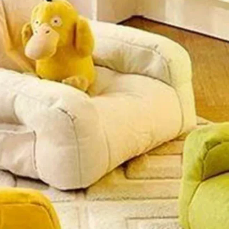 كرسي أريكة صغير ناعم مريح لغرفة المعيشة أريكة استرخاء مع حقيبة تخزين كرسي أريكة الدب للأطفال للبنين والبنات