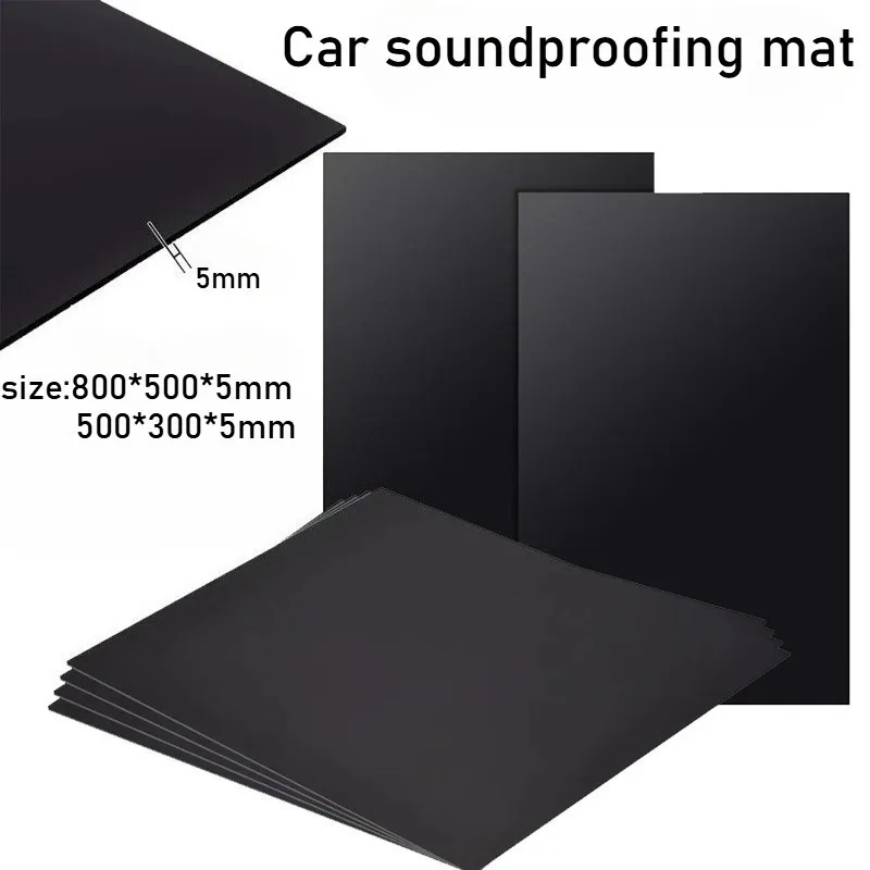 Car Sound Deadening Mat XPE FoamClosed Cell Insulation Pad Low Frequency NoiseReduction Automotive Acoustic Material Accessories