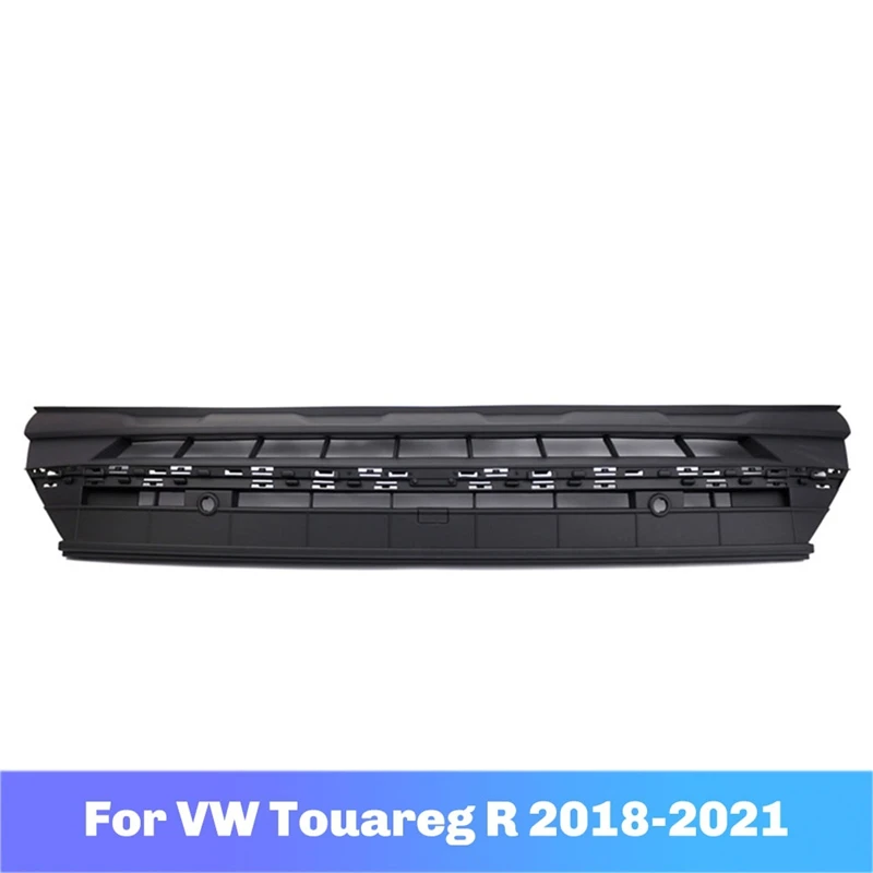 For VW Touareg R 2018-2021 Front Spoiler Satin Bumper Lower Grille 760807039D