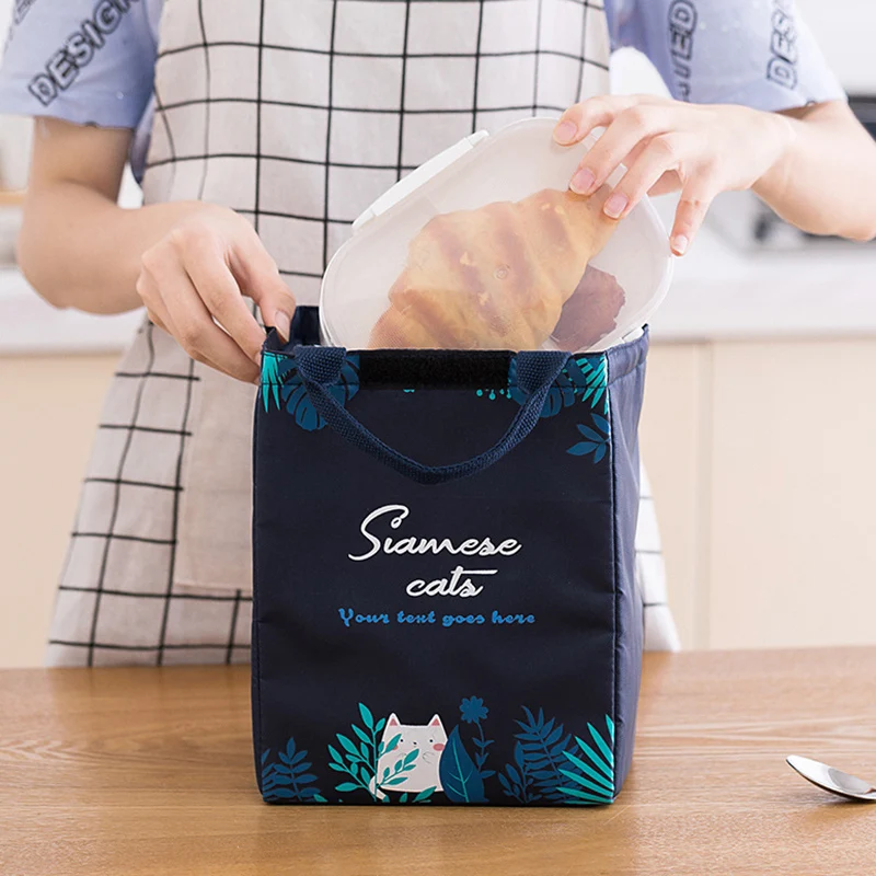 Bolsa de almuerzo térmica portátil, bolsos de almacenamiento de alimentos impermeables, bolsa refrigeradora para alimentos, bolsa de Picnic de viaje para acampar al aire libre