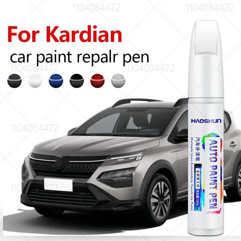 For Renault Kardian 2023-2025 CMF-B Paint Repair Pen Touch Up Scratch Remover DIY Auto Accessories Black White Orange