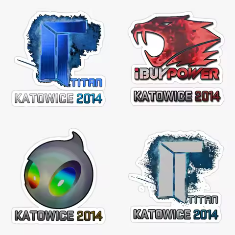 Titan Holo 5pcs Funny Decorations Bumper Room Anime Decor Water Bottles Wall