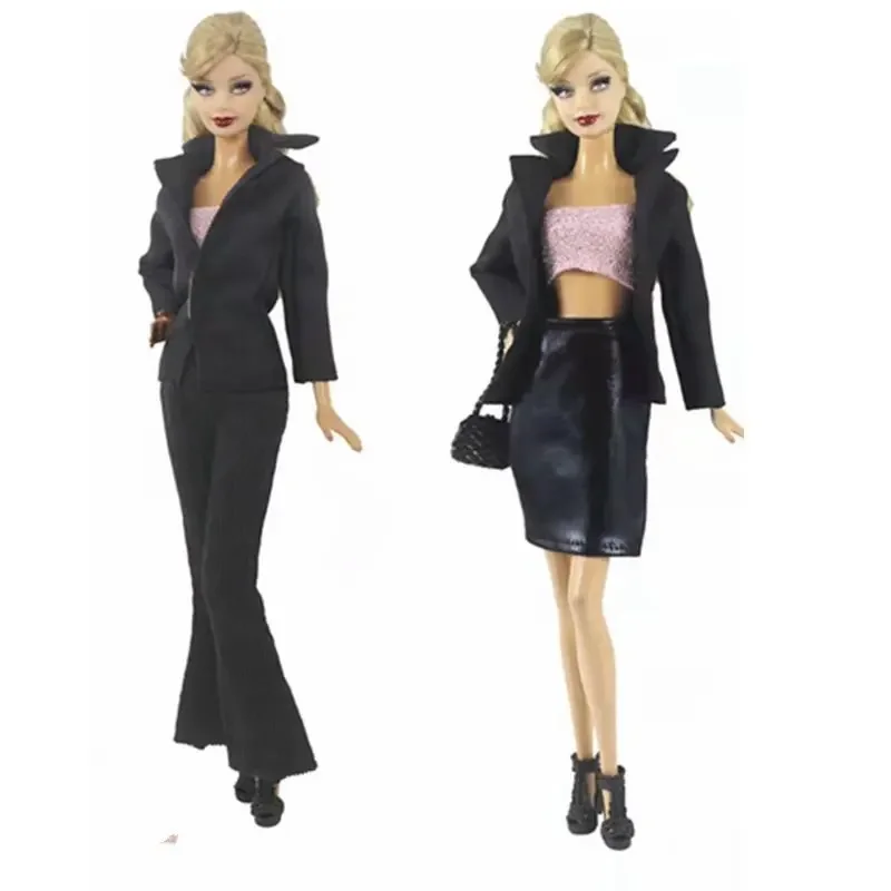 

Office Lady Work Wear Suit 1/6 BJD Doll Clothes for Barbie Doll Outfits Tank Coat Jacket Pants Skirt 11.5" Dolls Accessories Toy