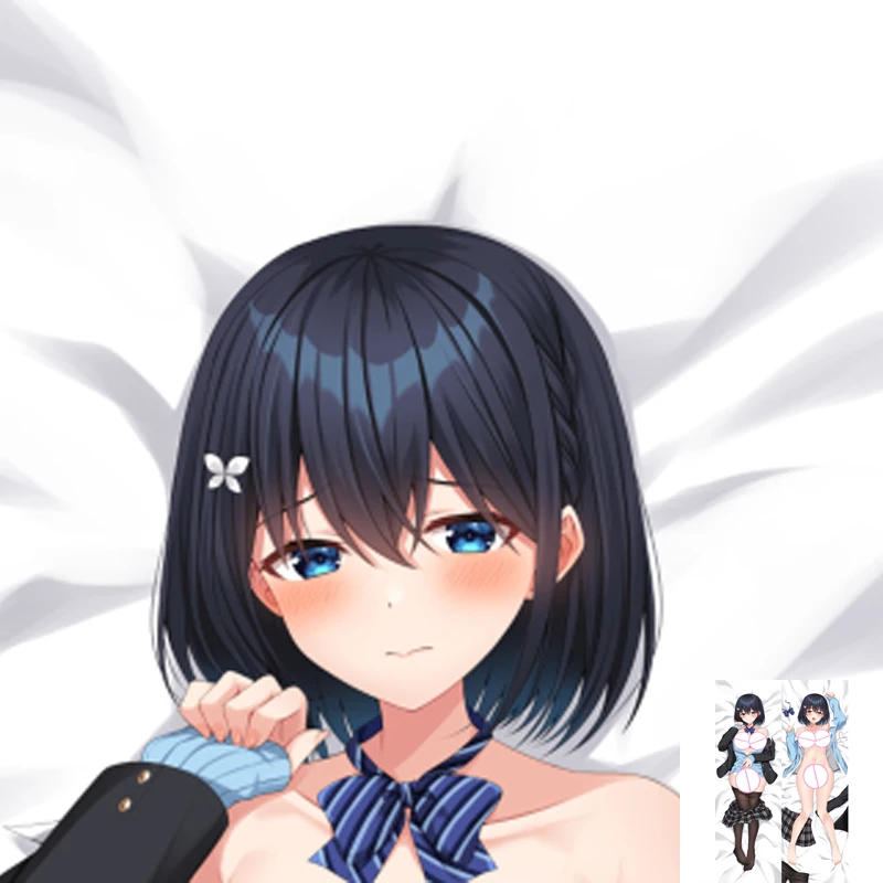 

Dakimakura Anime Pillow Cover Seduce Beautiful Women With Giant Brea Double Sided Print Life-size Halloween Christmas Decoration