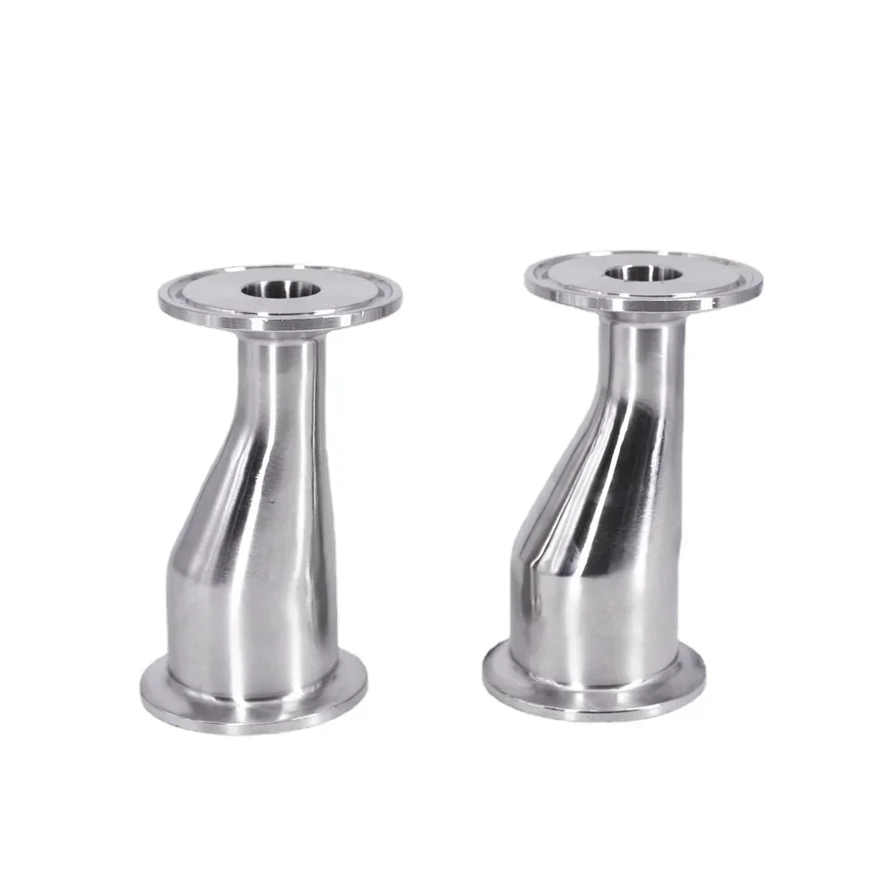 19-114mm OD rury x 1,5" 2" 2,5" 3" 3,5" 4" Tri Clamp Reduktor mimośrodowy SUS304 Złącze do rur sanitarnych ze stali nierdzewnej Homebrew