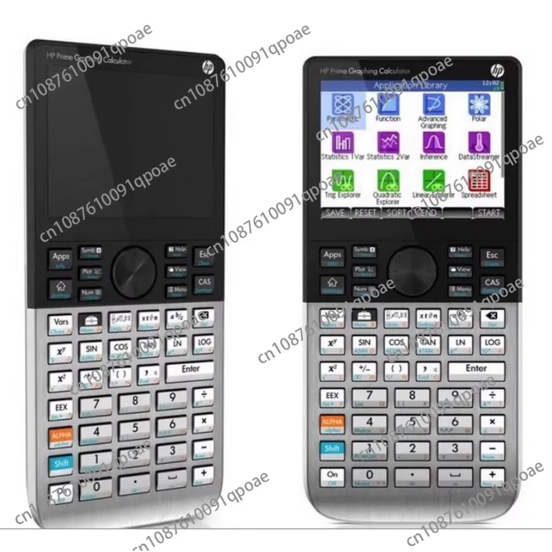 For SAT/AP/IB, Transparent. Supplies for Teachers V-1 Prime-3.5 Inch Color Touch Screen Graphics Calculator